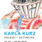 Mein Fuss in beiden Welten ... Karla Kurz stellt aus in den Schweriner Höfen