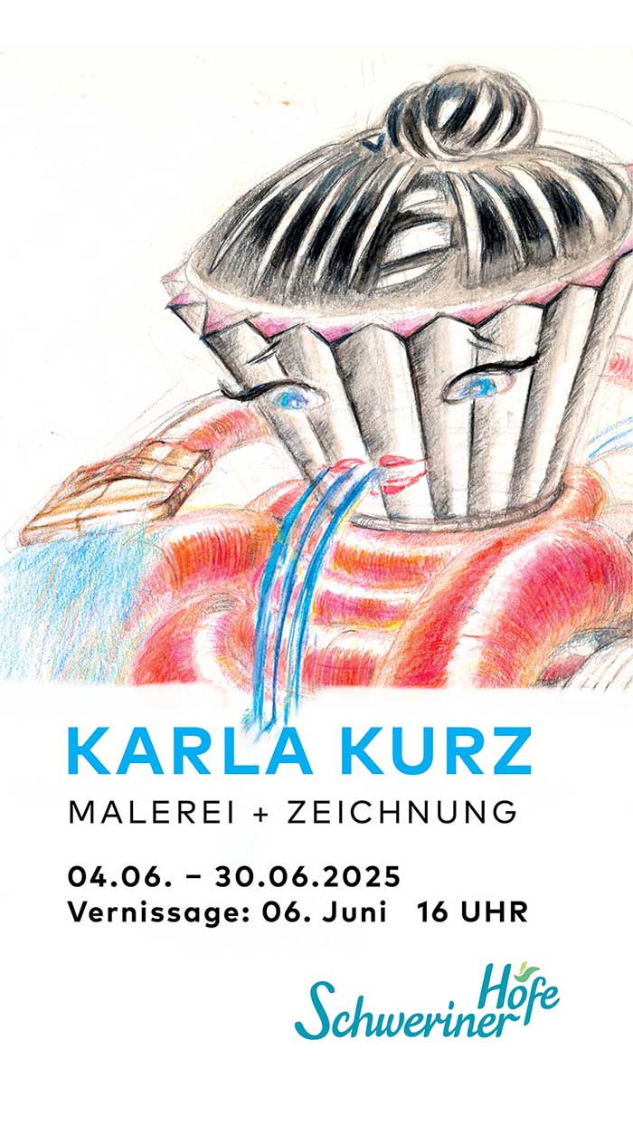 Mein Fuss in beiden Welten ... Karla Kurz stellt aus in den Schweriner Höfen